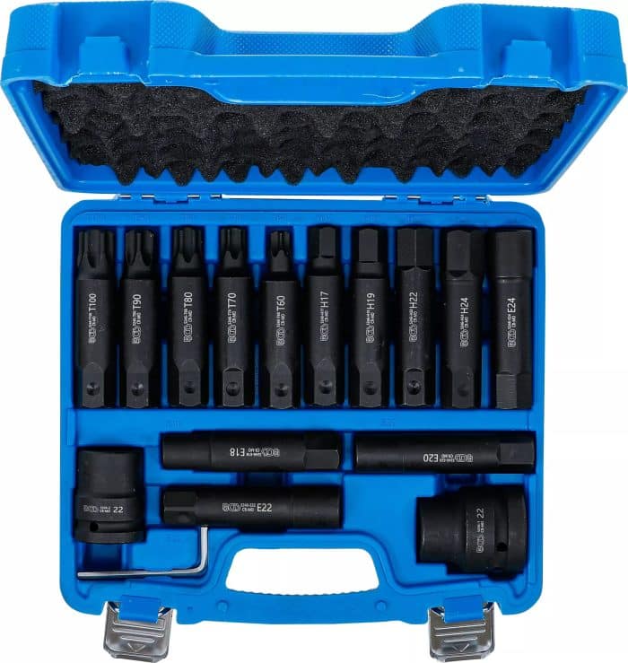 Set-umetaka-bitova-za-kamione-20-mm-34-25-mm-1-16-dijelni-3 Set umetaka bitova za kamione | 20 mm (3/4") + 25 mm (1") | 16-dijelni - Slika 4
