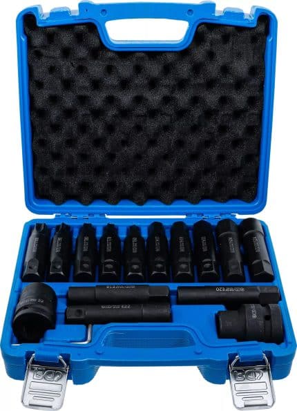 Set umetaka bitova za kamione | 20 mm (3/4") + 25 mm (1") | 16-dijelni