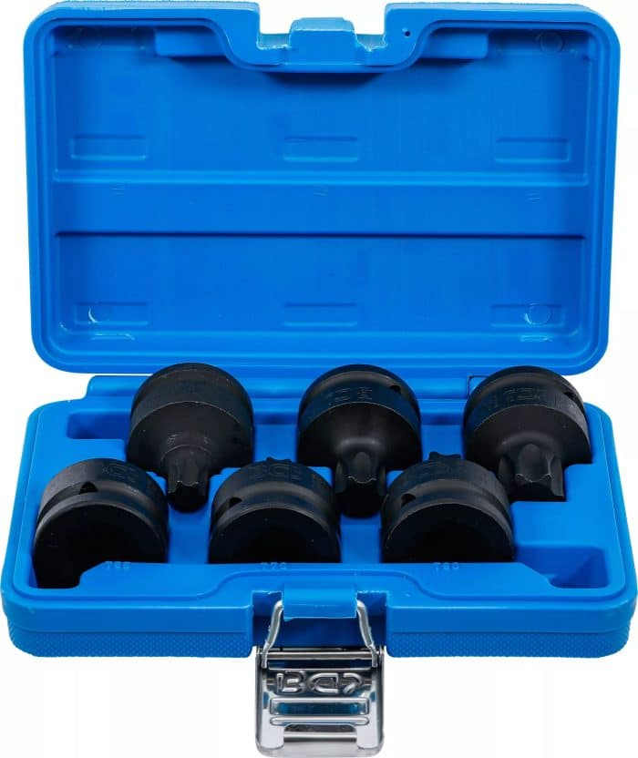 Set umetaka za teretne bitova | 20 mm (3/4") | T-profil (za Torx) T55 - T100 | 9-dijelni Set umetaka za teretne bitova | 20 mm (3/4") | T-profil (za Torx) T55 - T100 | 9-dijelni
