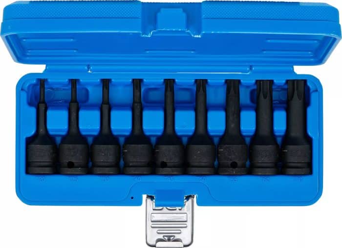 Set umetaka za teretne bitove | 12,5 mm (1/2") | T-profil (za Torx) T20 - T70 | 9-dijelni - Slika 4