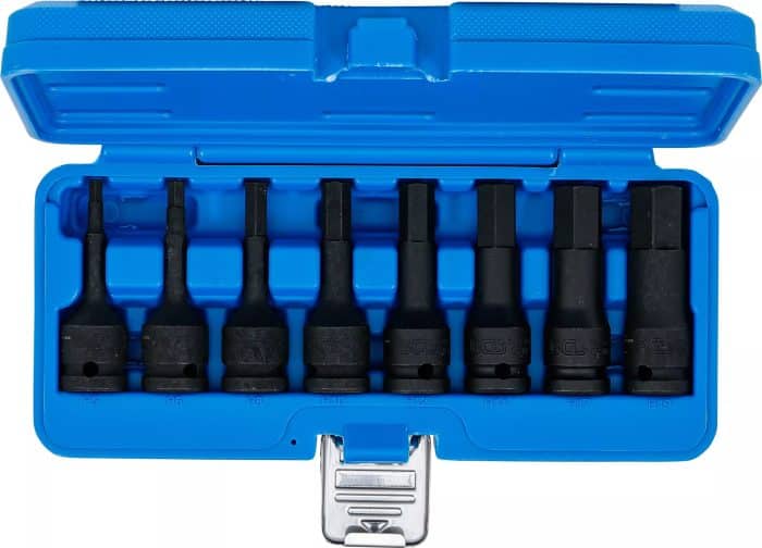 Set umetaka za teretne bitove | 12,5 mm (1/2") | unutarnji šesterokut | 5 - 19 mm | 8-dijelni - Slika 4