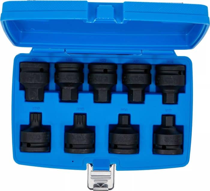 Set umetaka za teretne bitove | 20 mm (3/4") | unutarnji šesterokut, unutarnje ozubljenje (za XZN) | 9-dijelni - Slika 4