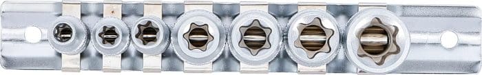 Set-umetaka-za-uticni-kljuc-E-profila-63-mm-14-10-mm-38-E6-E16-7-dijelni-2 Set umetaka za utični ključ E-profila | 6,3 mm (1/4") / 10 mm (3/8") | E6 - E16 | 7-dijelni - Slika 3