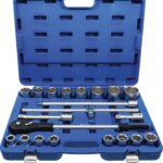 Set utičnih ključeva | pogon 20 mm (3/4") | 21-dijelni