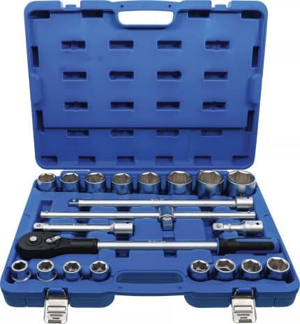 Set utičnih ključeva | pogon 20 mm (3/4") | 21-dijelni