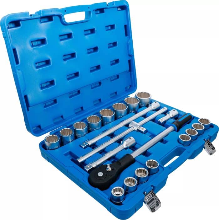 Set utičnih ključeva | pogon 20 mm (3/4") | inčni | 21-dijelni - Slika 2