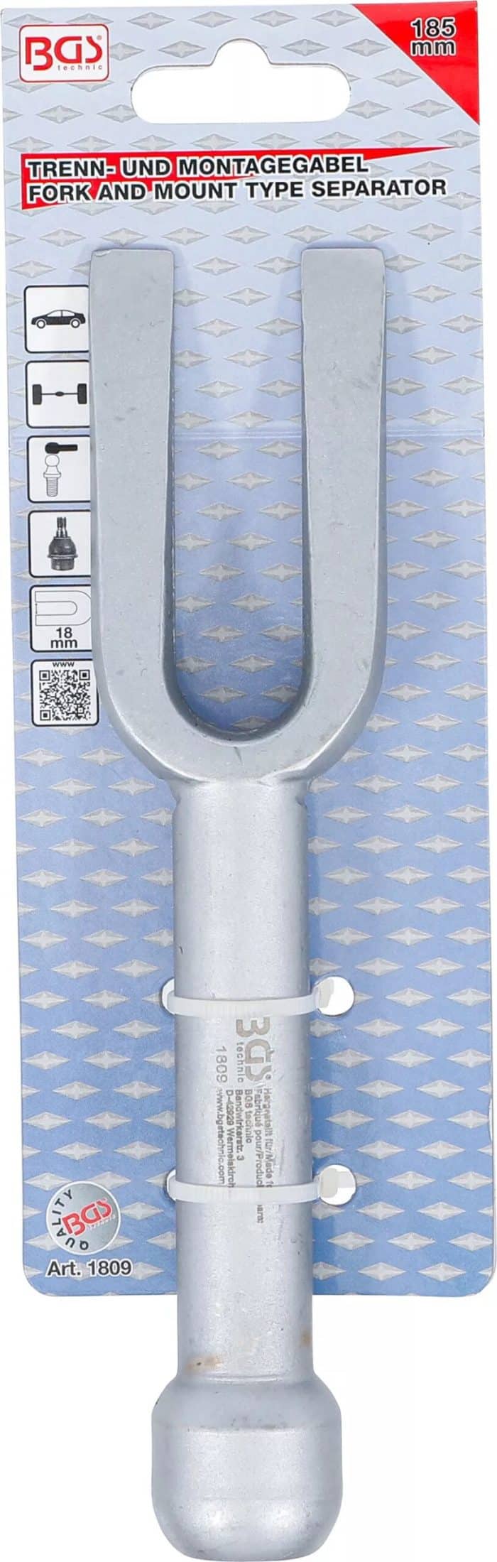 Set vilica za razdvajanje i montažu | 185 mm | vilica 18 mm - Slika 4