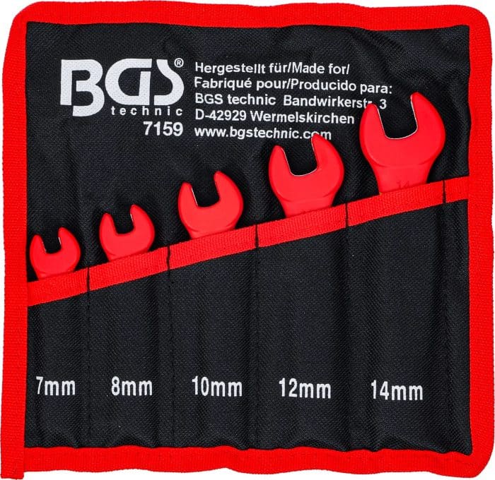 Set viličastih VDE ključeva | 7 - 14 mm | 5-dijelni - Slika 5