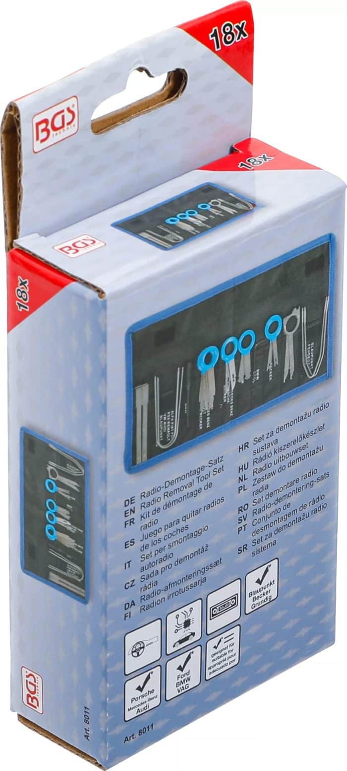 Set za demontažu radio sustava | 18-dijelni - Slika 6