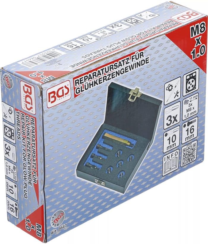 Set za popravak navoja grijača | M8 x 1,0 - Slika 6