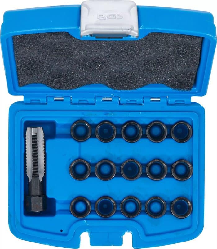 Set-za-popravak-navoja-na-svjecicama-M14-x-125-mm-16-dijelni-3 Set za popravak navoja na svjećicama | M14 x 1,25 mm | 16-dijelni - Slika 4