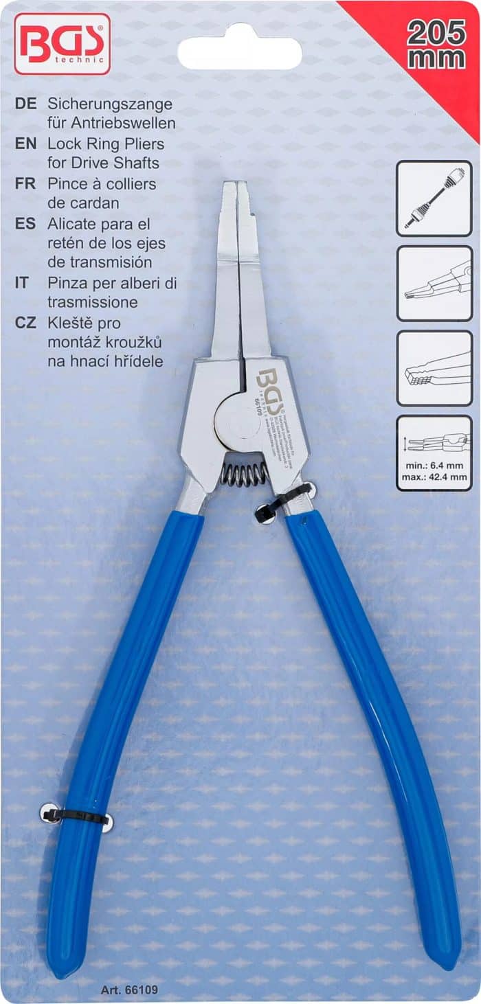 Sigurnosna kliješta za pogonske osovine | pod malim kutom - Slika 4