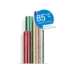 Silikonski štapići 85°C 7mm Glitter 96G