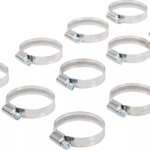 Stezaljka crijeva | nehrđajući čelik | 32 x 50 mm | 10-dijelni