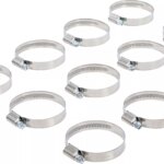 Stezaljka crijeva | nehrđajući čelik | 40 x 60 mm | 10-dijelni