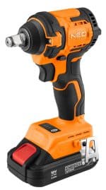 NEO Udarni odvrtač 350 Nm E+ 18V Brushless 04-613 - Slika 10