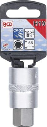 Umetak za bit | 12,5 mm (1/2") | unutarnji šesterokut 19 mm - Slika 2