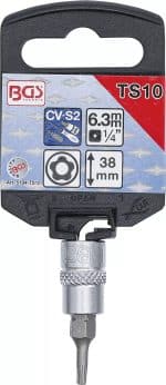 Umetak za bit | 6,3 mm (1/4") | TS-profil (za Torx Plus) s provrtom TS10 - Slika 2