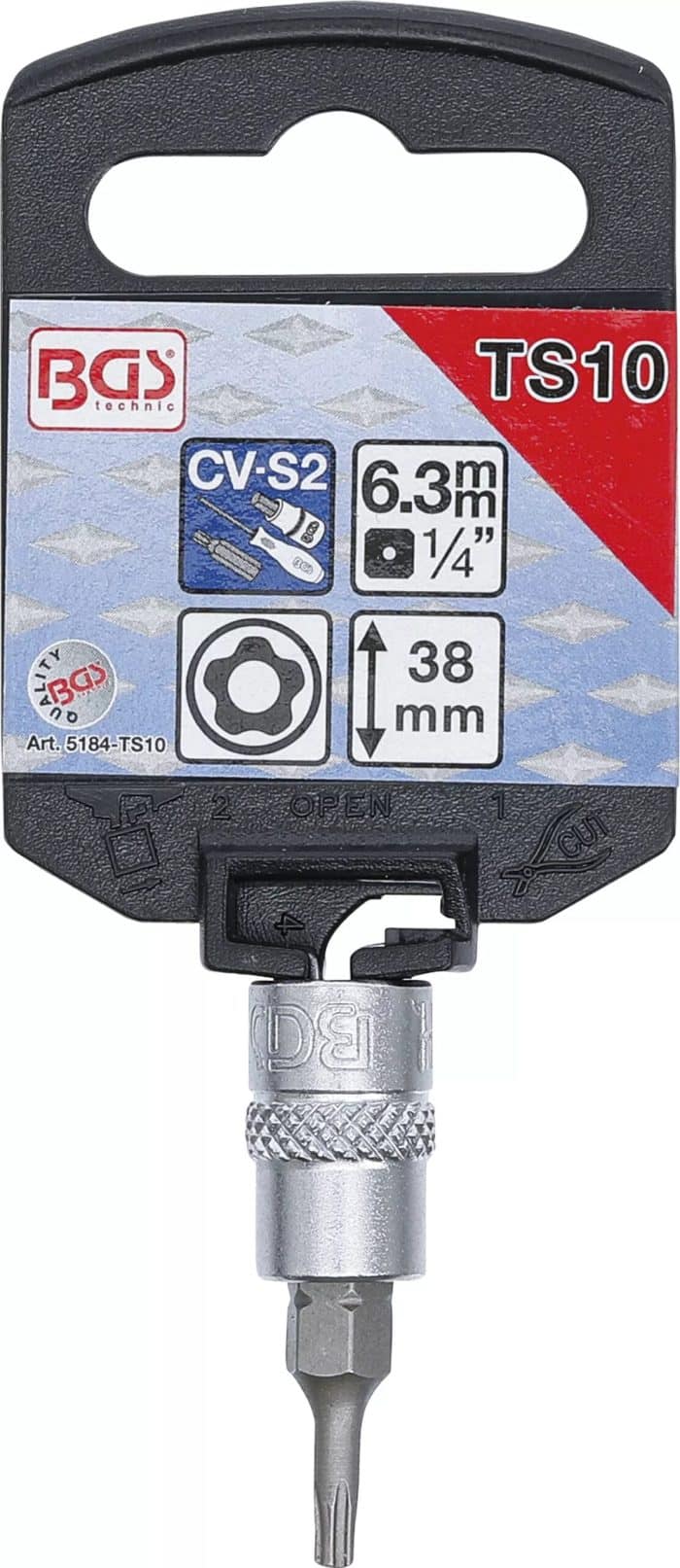 Umetak-za-bit-63-mm-14-TS-profil-za-Torx-Plus-s-provrtom-TS10-9 Umetak za bit | 6,3 mm (1/4") | TS-profil (za Torx Plus) s provrtom TS10 - Slika 2