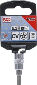 Umetak za bit | 6,3 mm (1/4") | TS-profil (za Torx Plus) s provrtom TS27 - Slika 2