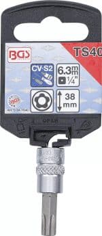 Umetak za bit | 6,3 mm (1/4") | TS-profil (za Torx Plus) s provrtom TS40 - Slika 2