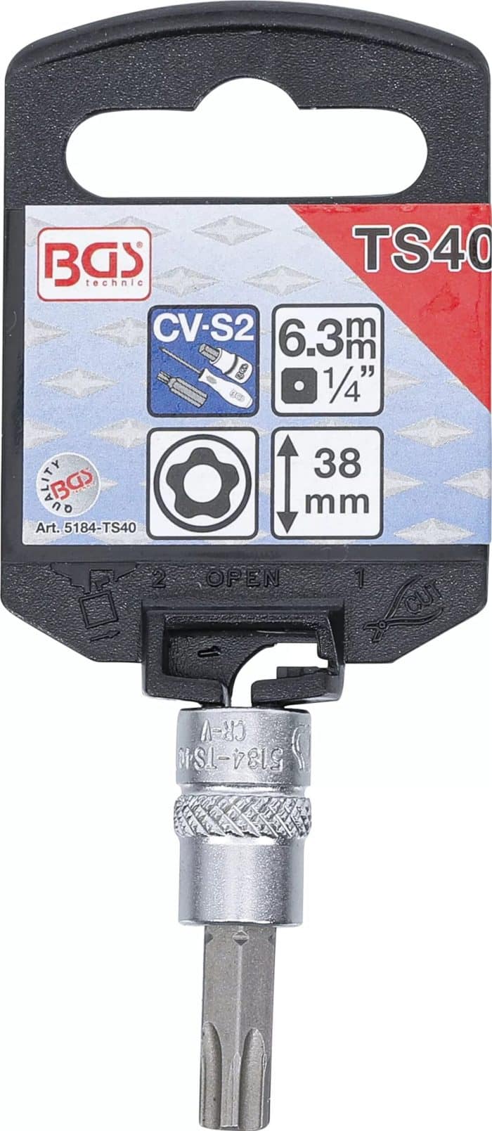 Umetak-za-bit-63-mm-14-TS-profil-za-Torx-Plus-s-provrtom-TS40-9 Umetak za bit | 6,3 mm (1/4") | TS-profil (za Torx Plus) s provrtom TS40 - Slika 2