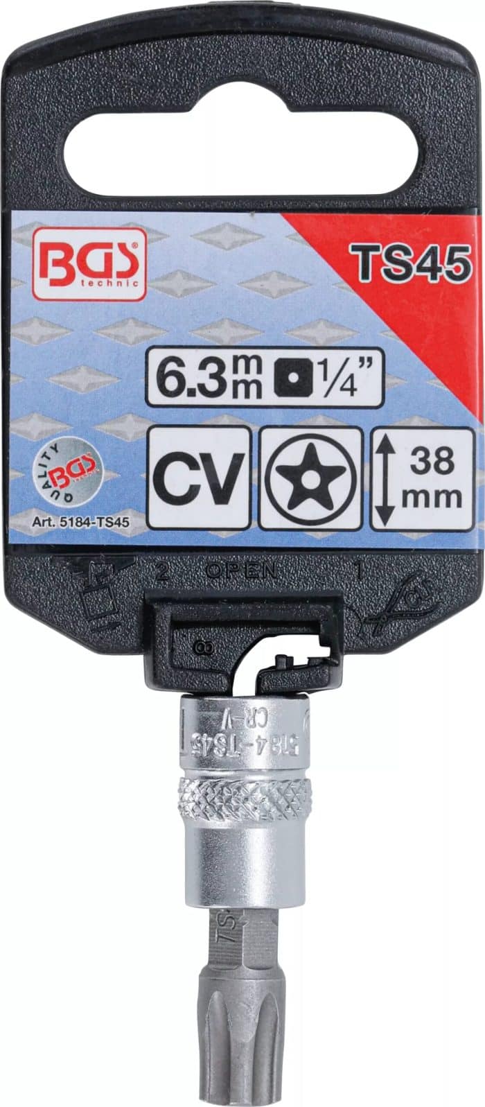 Umetak-za-bit-63-mm-14-TS-profil-za-Torx-Plus-s-provrtom-TS45-9 Umetak za bit | 6,3 mm (1/4") | TS-profil (za Torx Plus) s provrtom TS45 - Slika 2