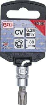 Umetak za bit | 6,3 mm (1/4") | TS-profil (za Torx Plus) s provrtom TS50 - Slika 2