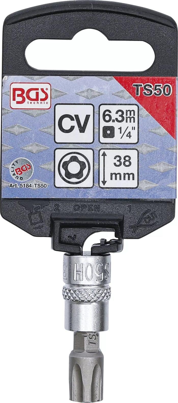 Umetak-za-bit-63-mm-14-TS-profil-za-Torx-Plus-s-provrtom-TS50-9 Umetak za bit | 6,3 mm (1/4") | TS-profil (za Torx Plus) s provrtom TS50 - Slika 2