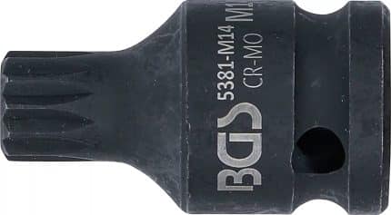 5 mm (1/2") | unutarnje ozubljenje (za XZN) M14