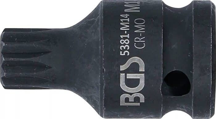 5 mm (1/2") | unutarnje ozubljenje (za XZN) M14 5 mm (1/2") | unutarnje ozubljenje (za XZN) M14