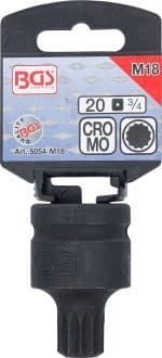 Umetak za teretni bit | duljina 55 mm | 20 mm (3/4") | unutarnje ozubljenje (za XZN) M18 - Slika 2