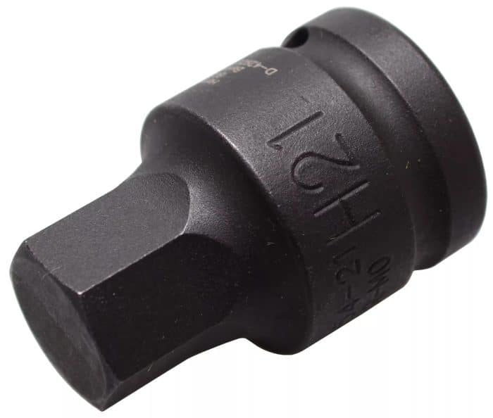 Umetak za teretni bit | duljina 55 mm | 20 mm (3/4") | unutarnji šesterokut 21 mm Umetak za teretni bit | duljina 55 mm | 20 mm (3/4") | unutarnji šesterokut 21 mm