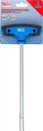 Utični ključ s T-ručkom, šesterokutni | 8 mm - Slika 4