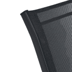 Vrtna stolica metal-tekstilen AM-092 55x75x95cm crna - Slika 3