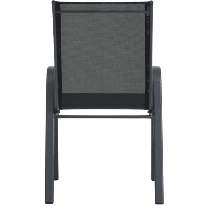 Vrtna stolica metal-tekstilen AM-092 55x75x95cm crna - Slika 7