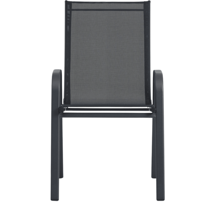 Vrtna stolica metal-tekstilen AM-092 55x75x95cm crna - Slika 10