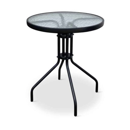 Vrtni stol metalni okrugli 80x70cm AM-072