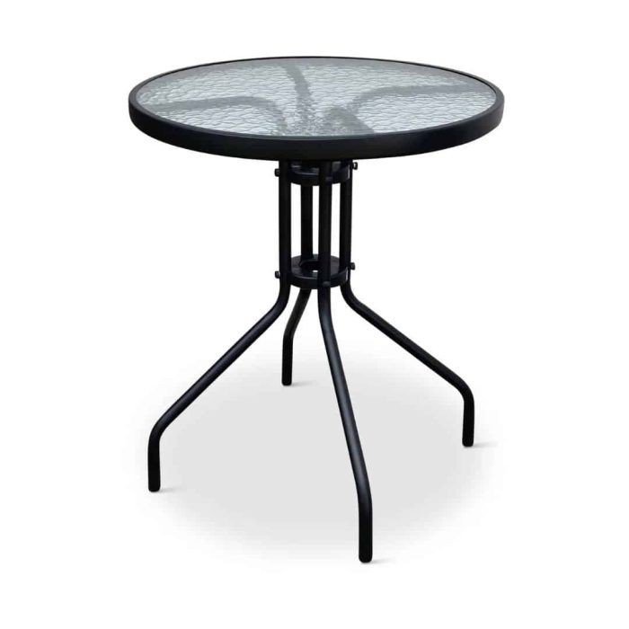 Vrtni stol metalni okrugli 80x70cm AM-072 Vrtni stol metalni okrugli 80x70cm AM-072