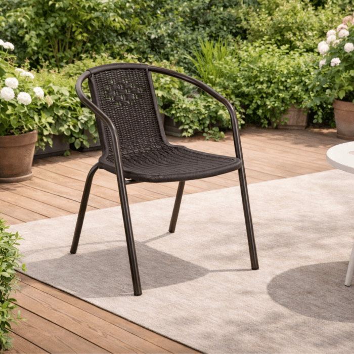 Vrtna stolica metal-plastika  54x63x73cm  AM-039P - Slika 2