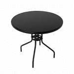 Vrtni stol metalni okrugli 80x70cm AM-072