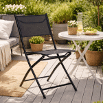 Vrtna stolica metal-tekstilen 45x58x80cm AM-097 - Slika 2