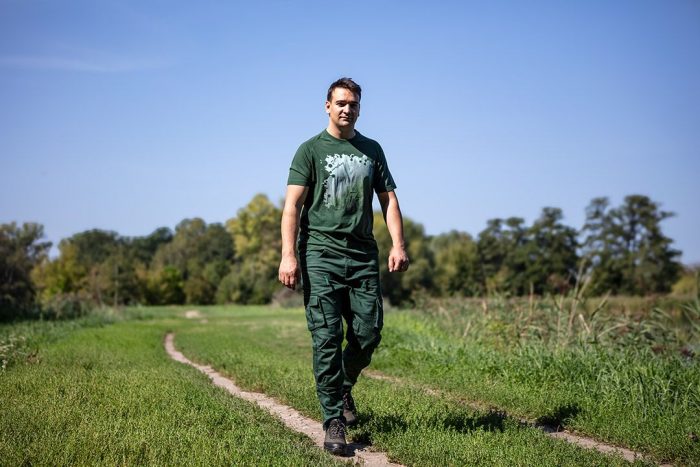 NEO Outdoor radne hlače JOGGER zelene 81-286 S-XXXL - Slika 11