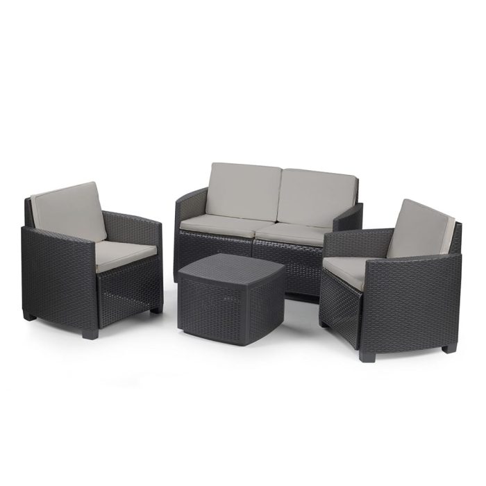 set-etna-webshop PROGARDEN baštenski set Etna antracit - Slika 1