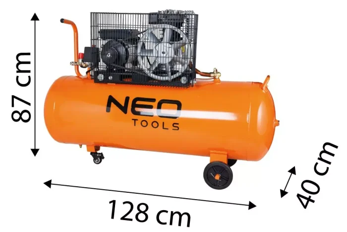 NEO Uljni kompresor 150l, 230V 12K031-1 - Slika 13