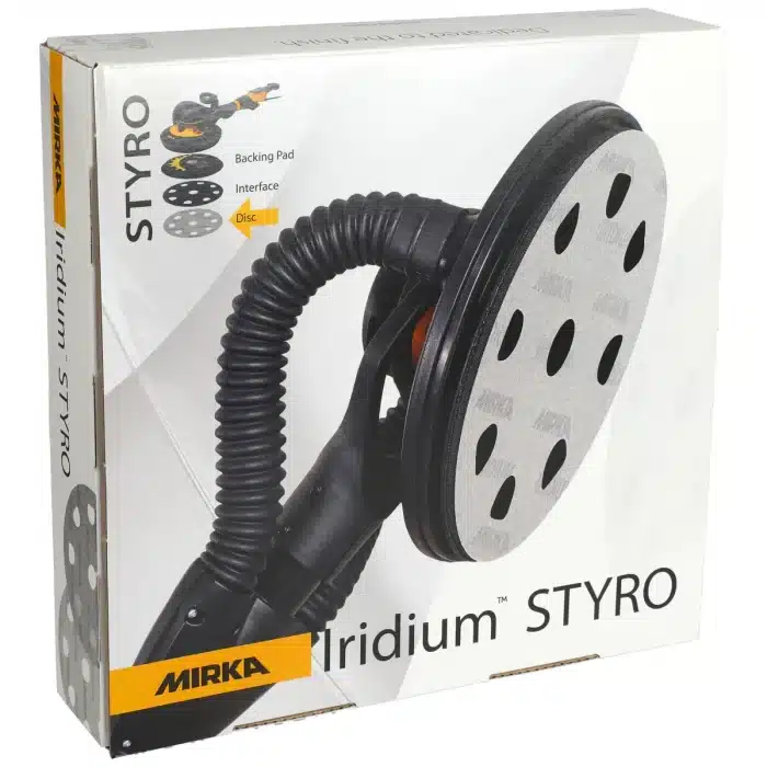 246CU02580-003 (1) IRIDIUM BRUSNI DISK PAPIR ZA STIROPOR, STYRO 60 9H, P40-p80, 25/PACK - Slika 5