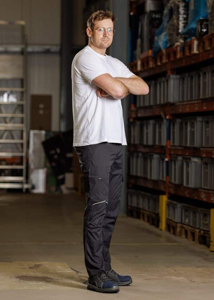 NEO Radne hlače Mix&Match rastezljive, sive 81-298-1 - Slika 12