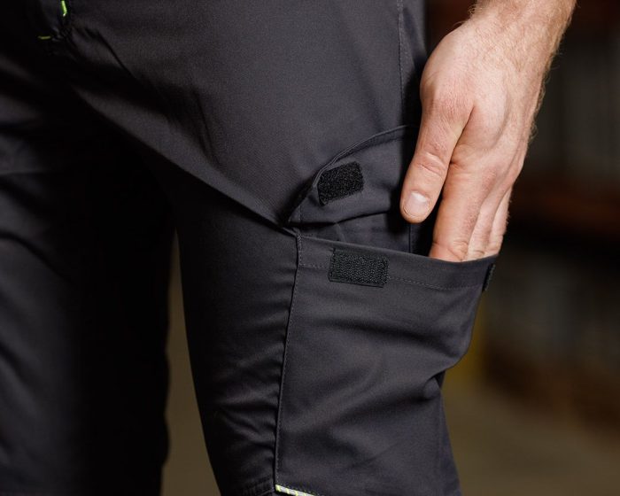 NEO Radne hlače Mix&Match rastezljive, sive 81-298-1 - Slika 11