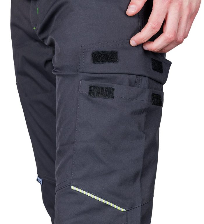 NEO Radne hlače Mix&Match rastezljive, sive 81-298-1 - Slika 9