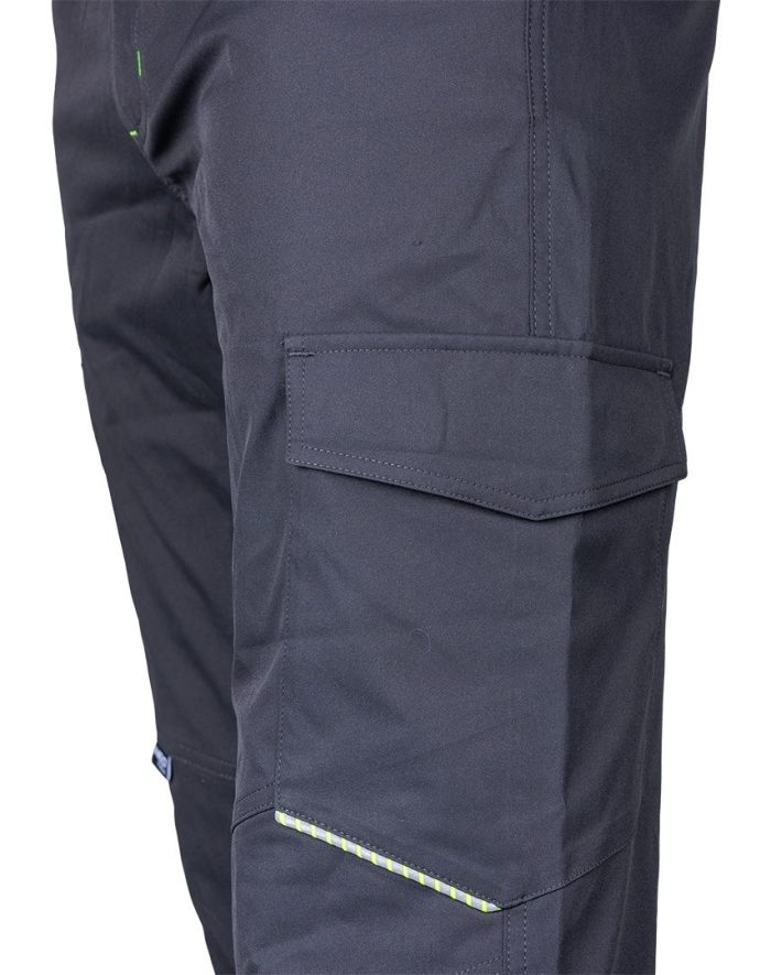 NEO Radne hlače Mix&Match rastezljive, sive 81-298-1 - Slika 8